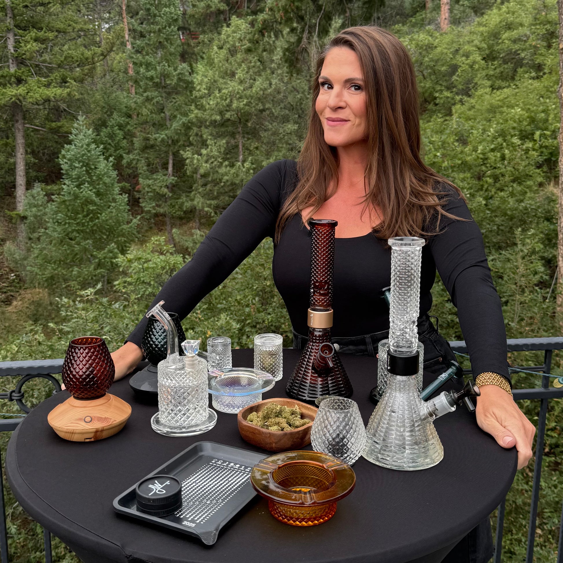 Jane West x Prism Bong - Clear