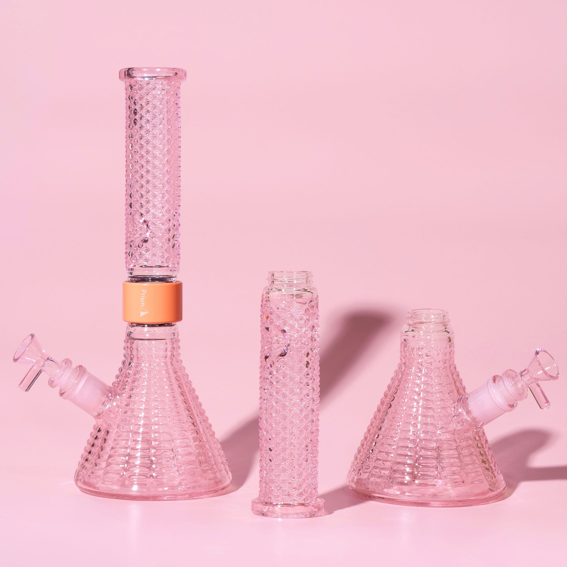 Jane West x Prism Modular Water Pipe | Pink