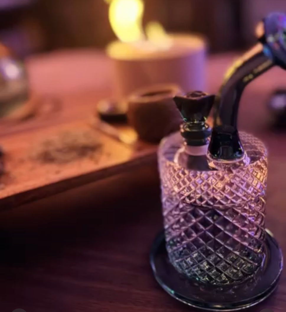 Twenties Collection Water Pipe | Teal