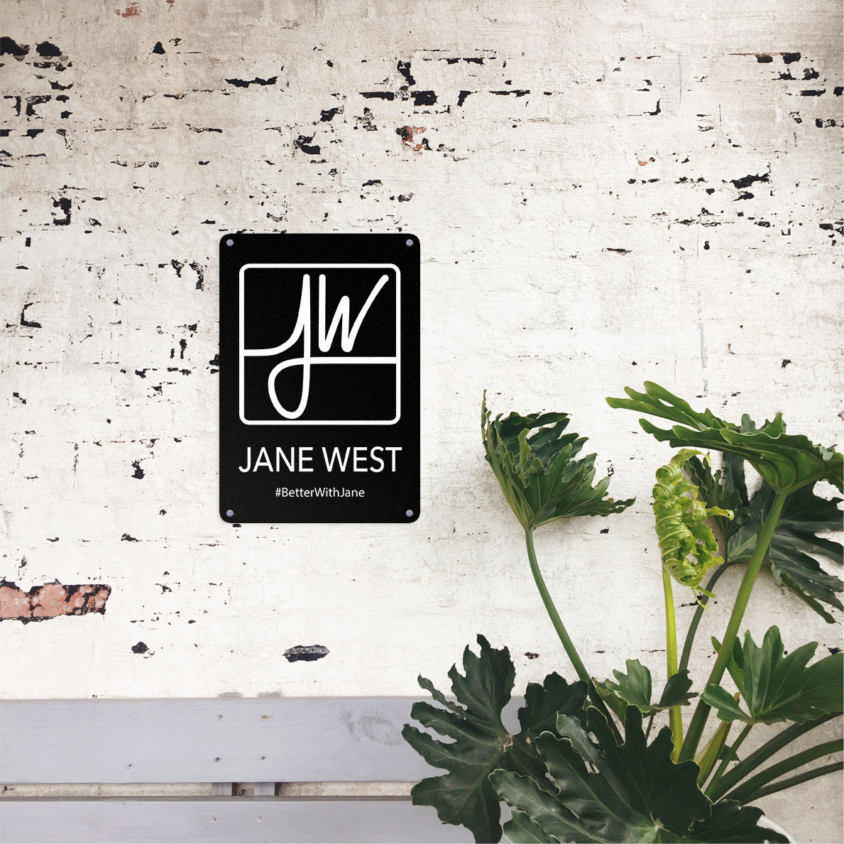 Logo Tin Sign | Retail Merchandising