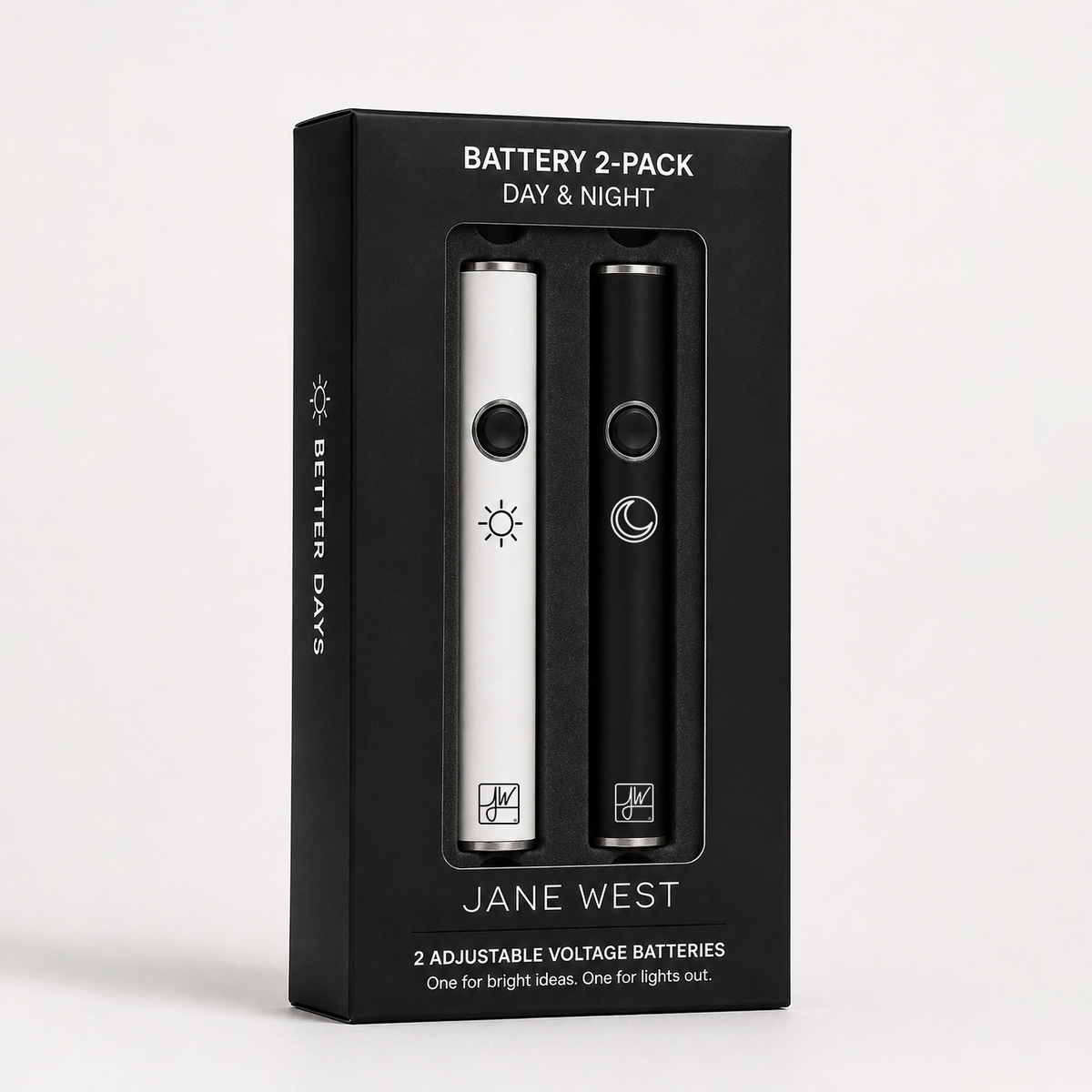 Vape Pen 510 Stick Battery | Day & Night 2-Pack