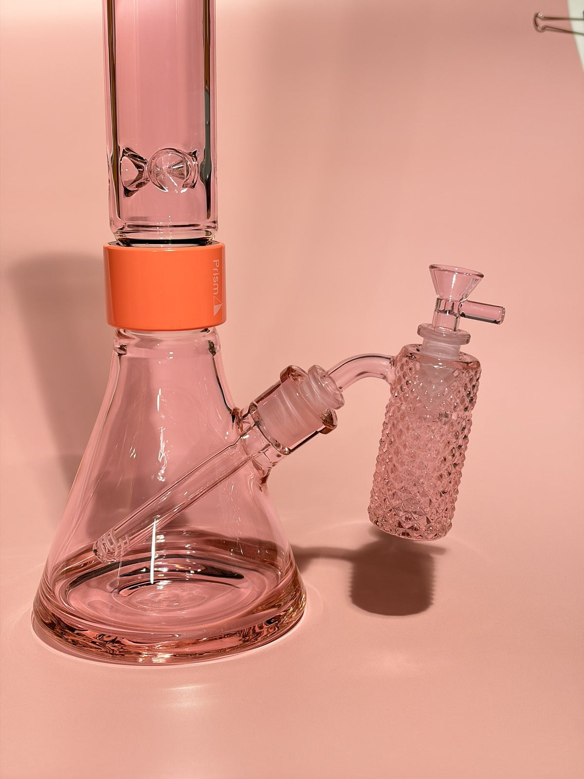 Jane West x Prism Ash Catcher 14mm 90° | Pink Lemonade