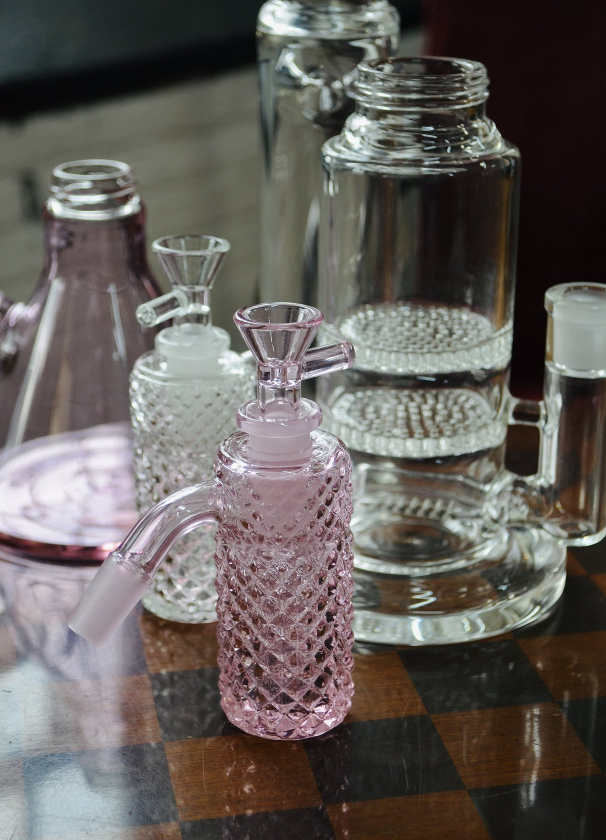Jane West x Prism Ash Catcher 14mm 90° | Pink Lemonade