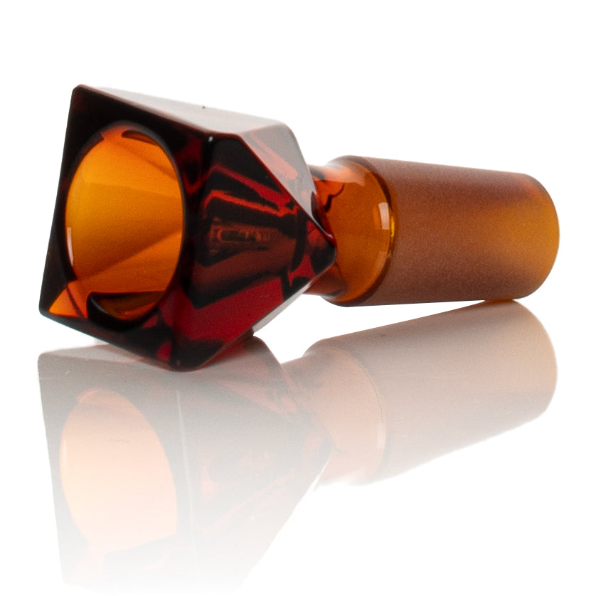 Twenties Collection Square Bowl 14mm | Amber