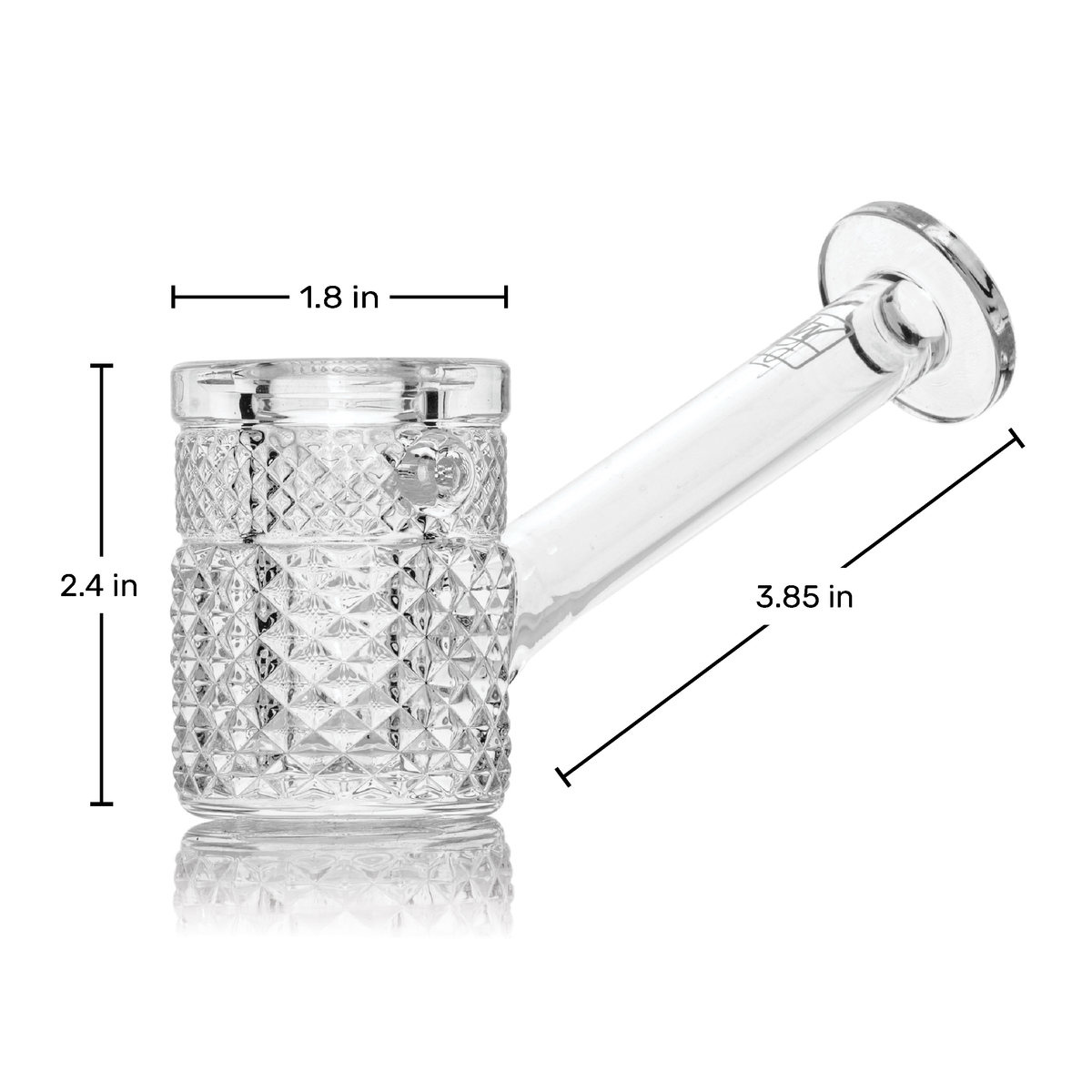 Twenties Collection Hand Pipe | Pink