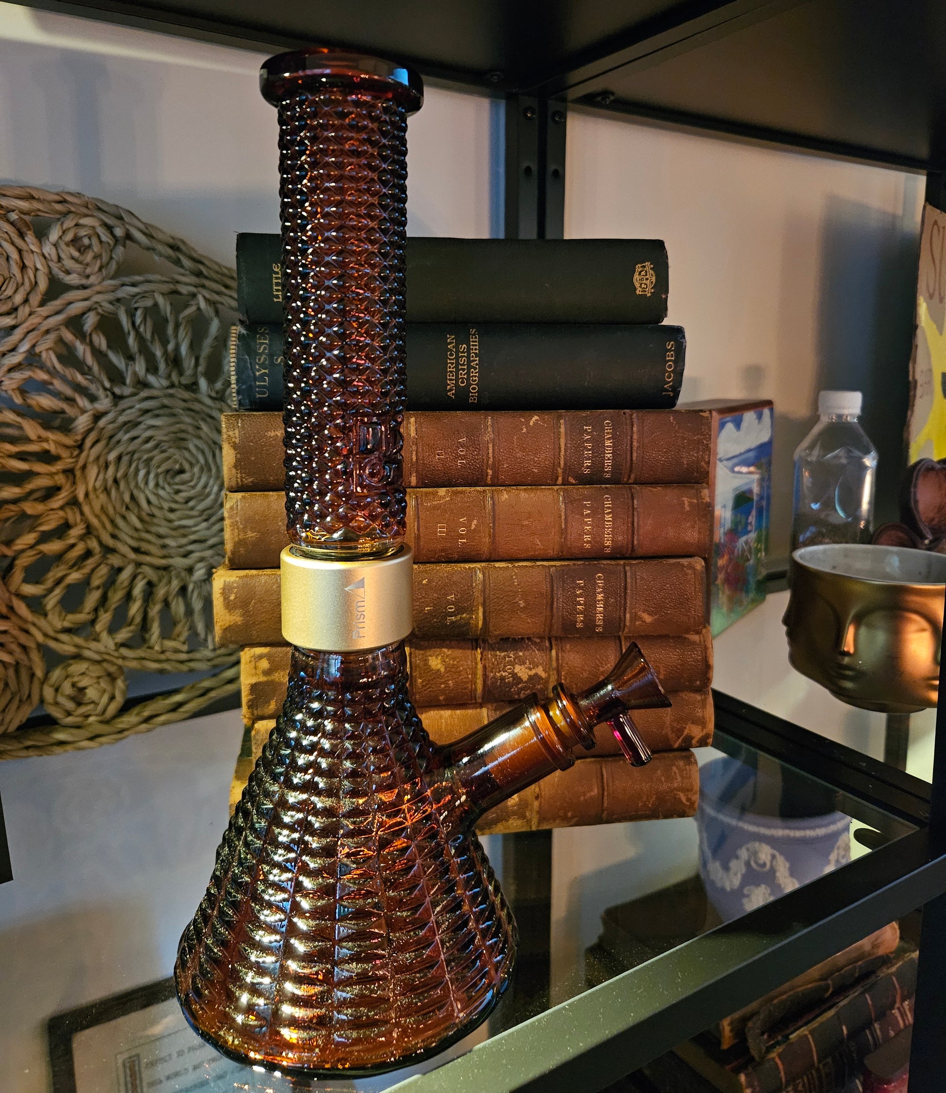 Jane West x Prism Modular Water Pipe | Amber