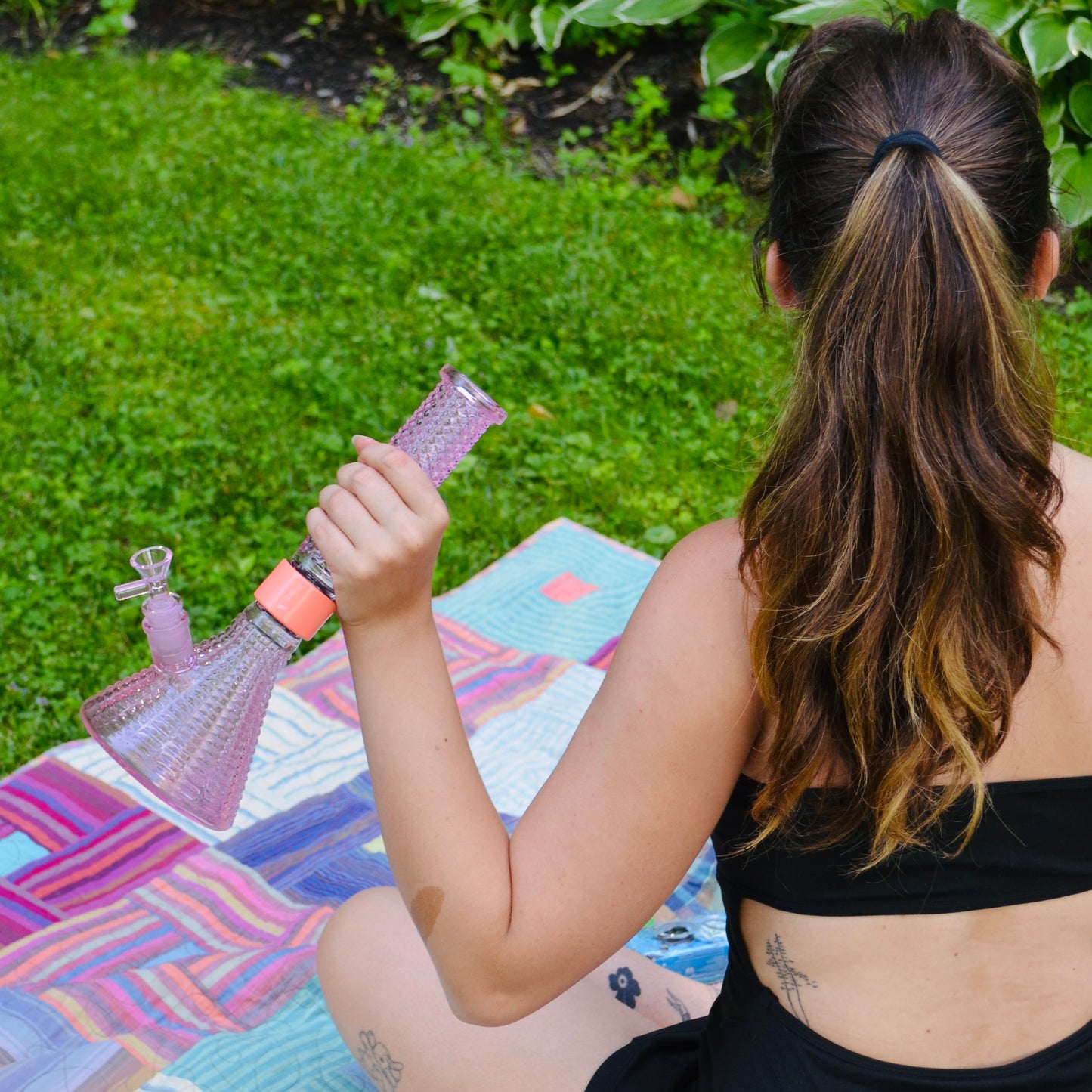 Jane West x Prism Modular Water Pipe | Pink