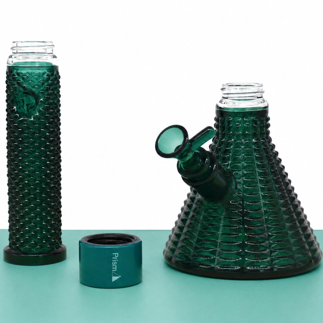 Jane West x Prism Modular Water Pipe | Teal