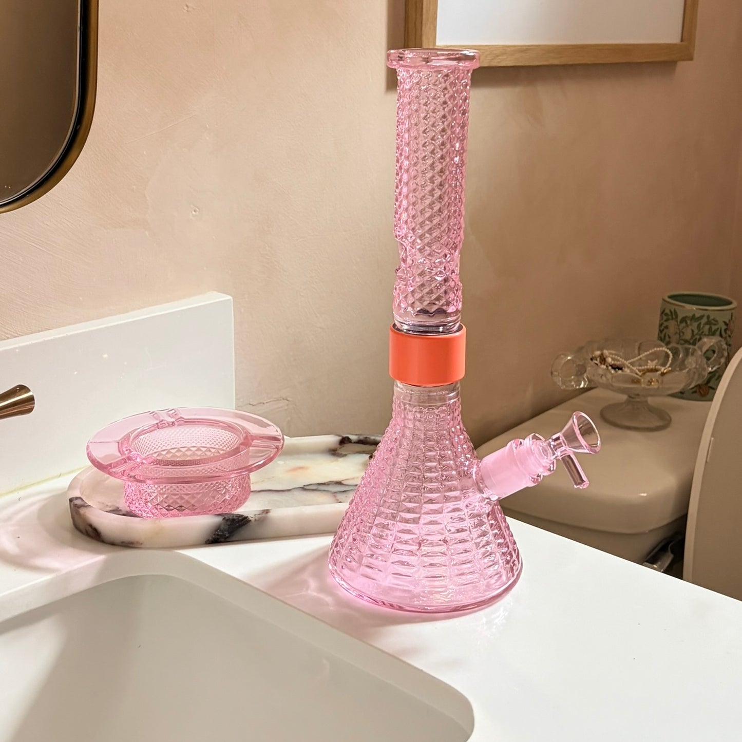 Jane West x Prism Modular Water Pipe | Pink