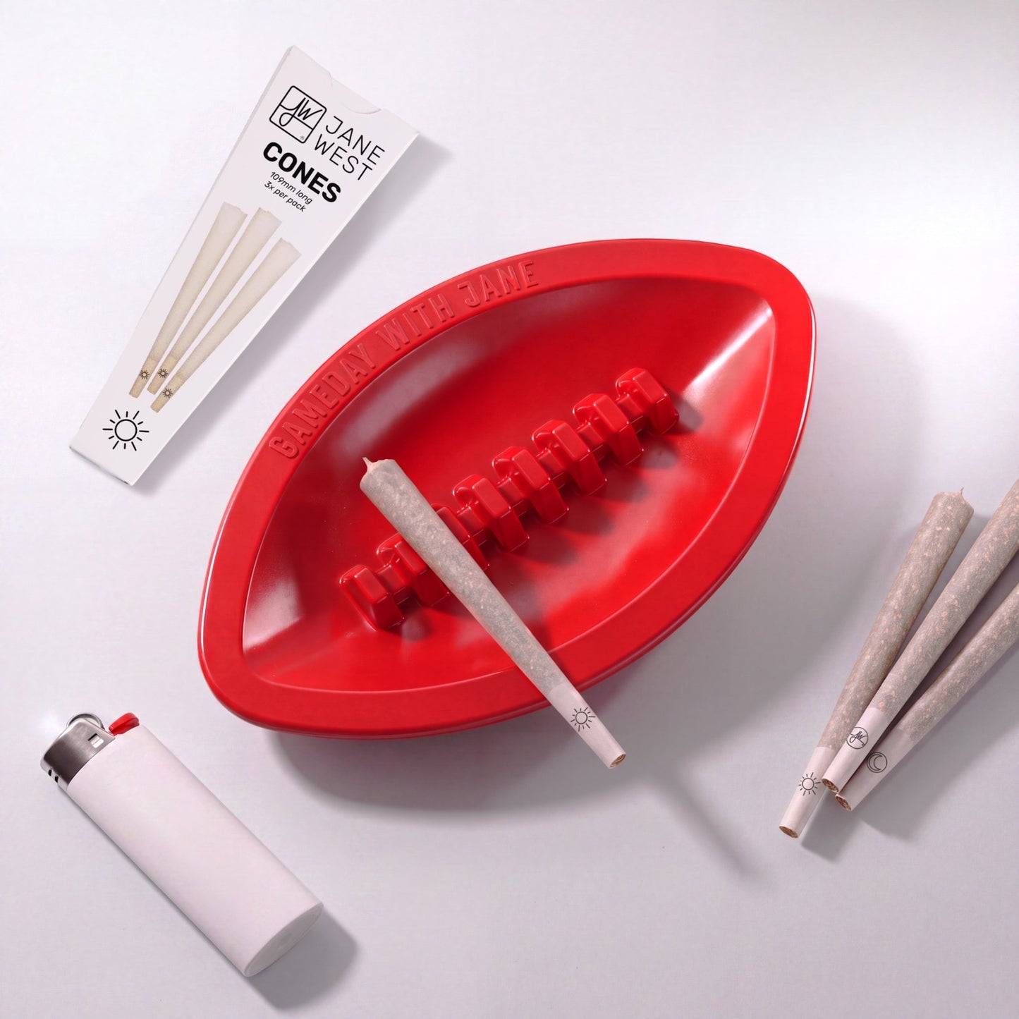 Gameday With Jane Football Ashtray