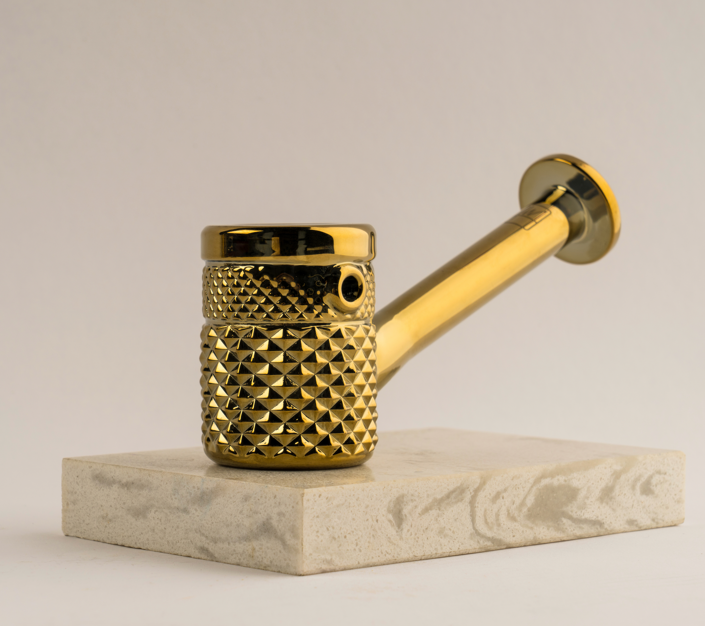 Twenties Collection Hand Pipe | Gold
