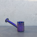 Switch Jane West Twenties Midnight hand pipe lifestyle — midnight glass hand pipe photo 3 image