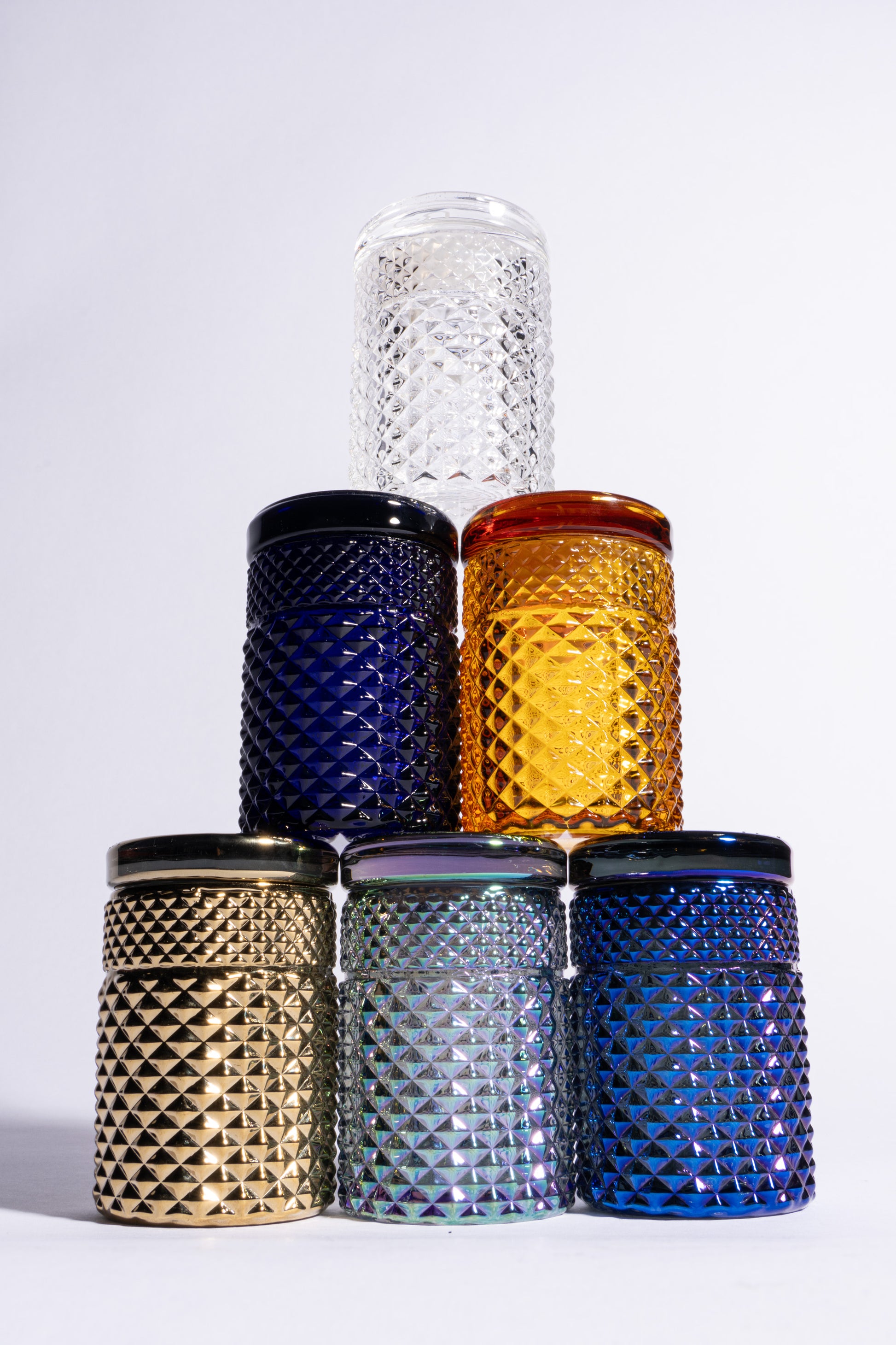 Twenties Collection Jar | Cobalt