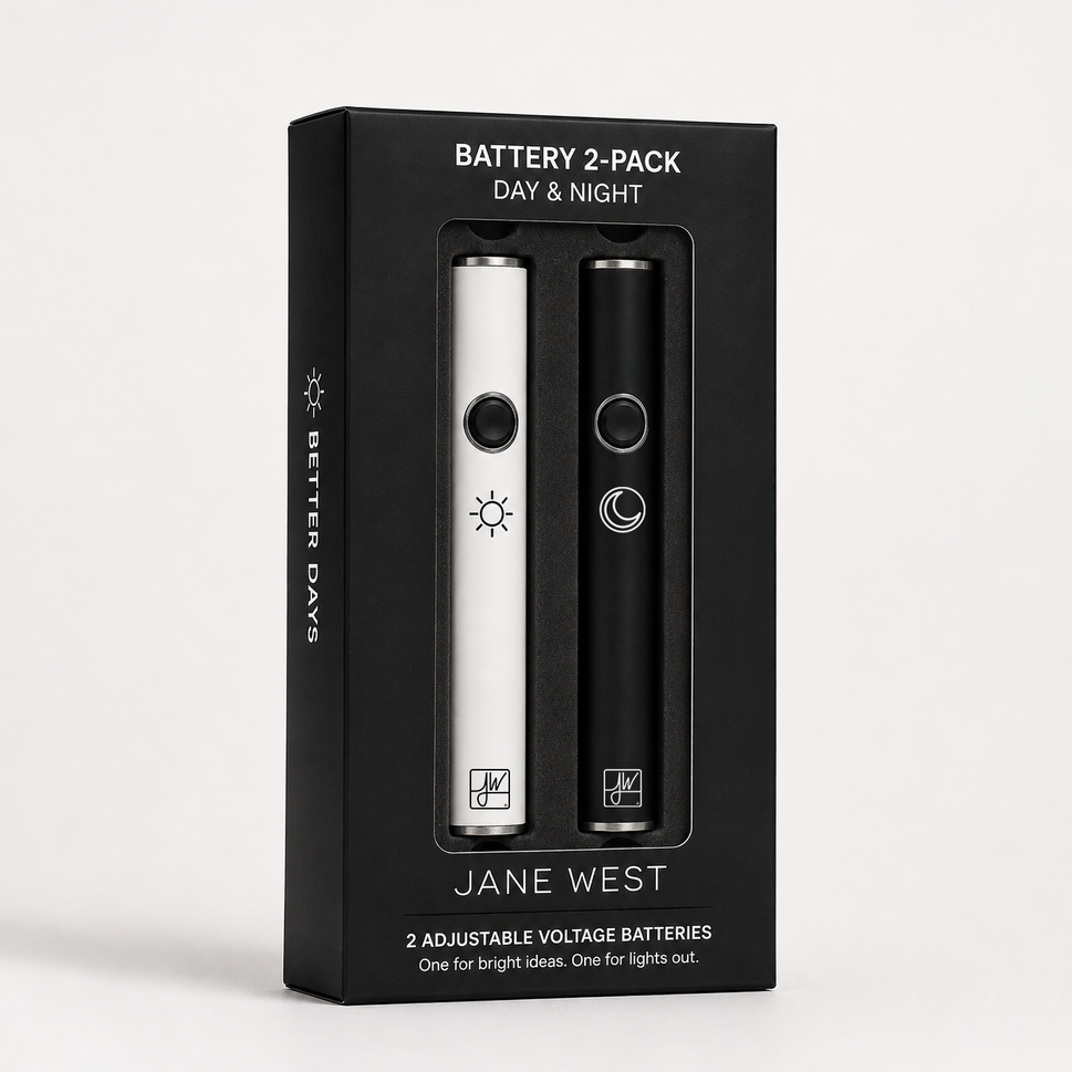 Vape Pen 510 Stick Battery | Day & Night 2-Pack