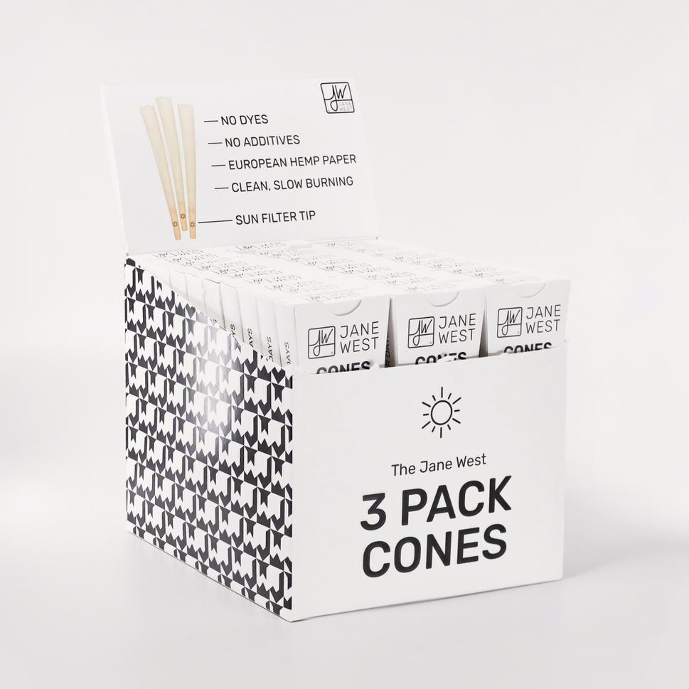 30 count 3-Pack Cones POS Display Pack (Day)