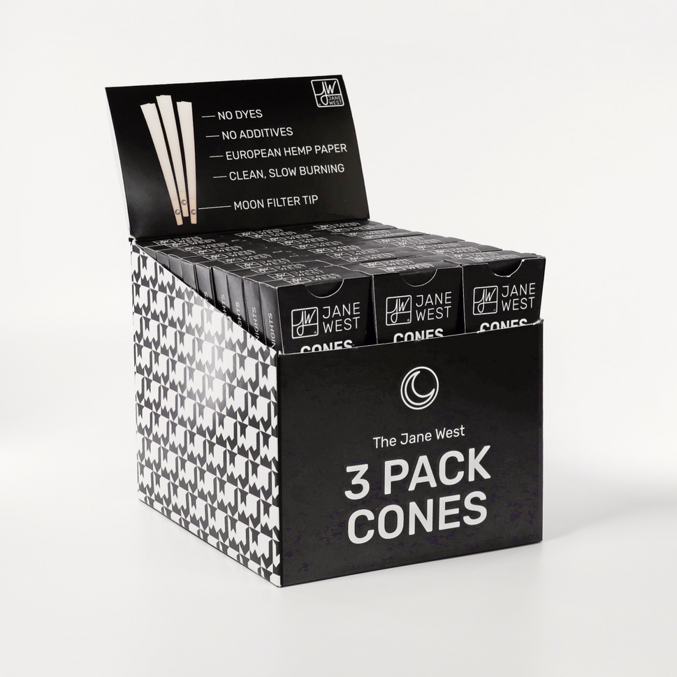 30 count 3-Pack Cones POS Display Pack (Night)