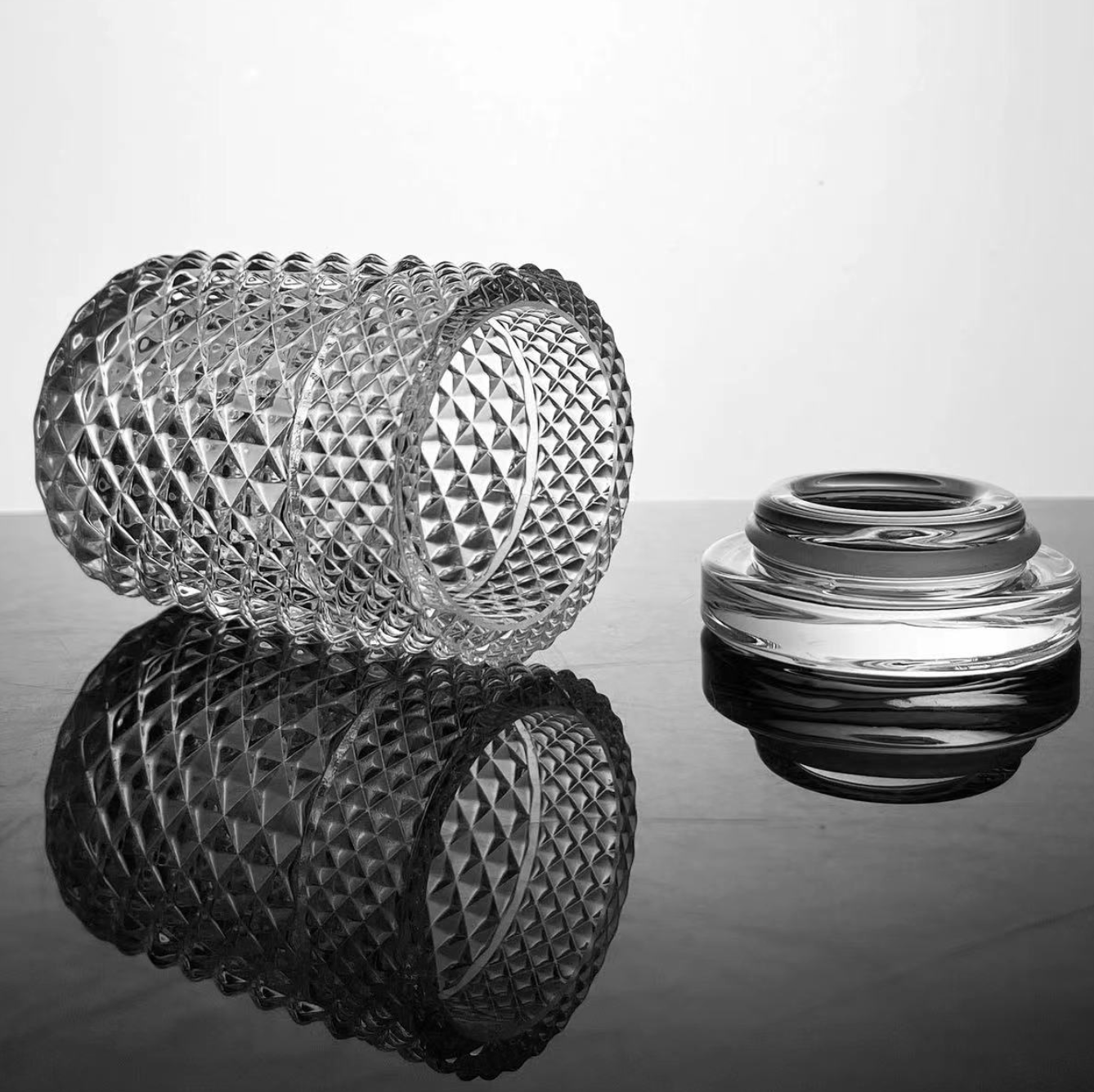 Twenties Collection Jar | Clear