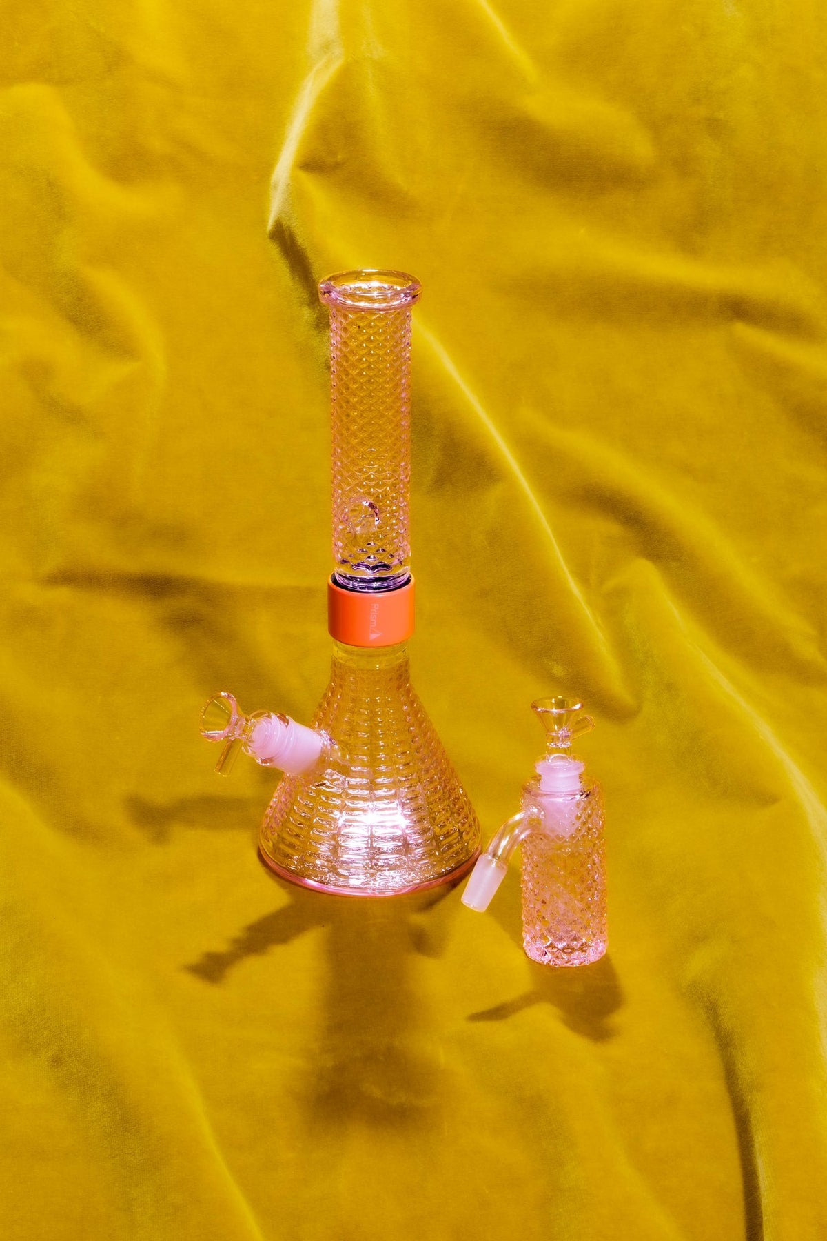 Jane West x Prism Ash Catcher 14mm 45° | Pink Lemonade
