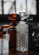 Switch Jane West x Prism Clear 14mm 90 degree textured glass ash catcher, lifestyle photo 3 image
