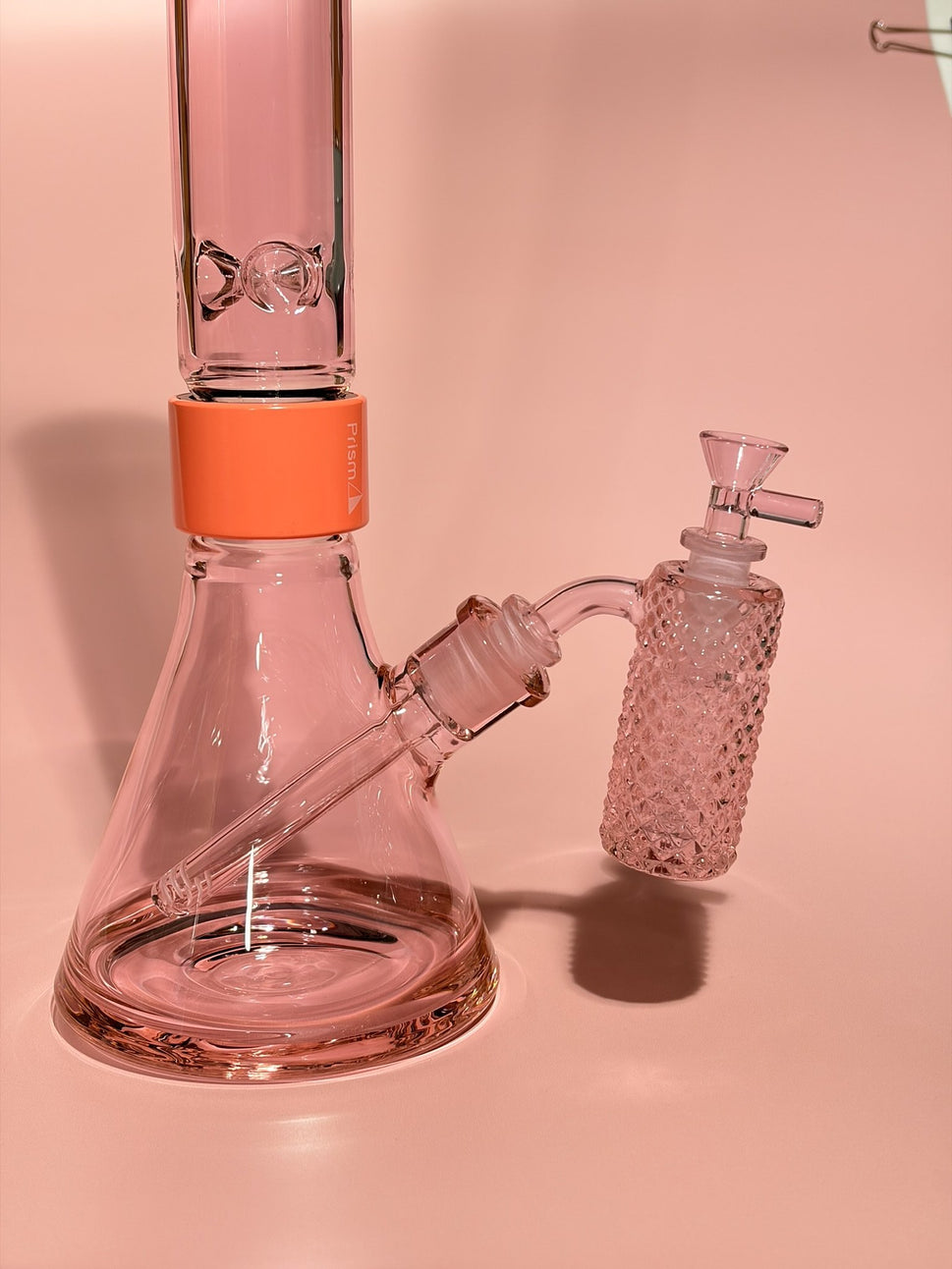 Jane West x Prism Ash Catcher 14mm 90° | Pink Lemonade