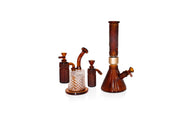 Twenties Collection Water Pipe | Amber