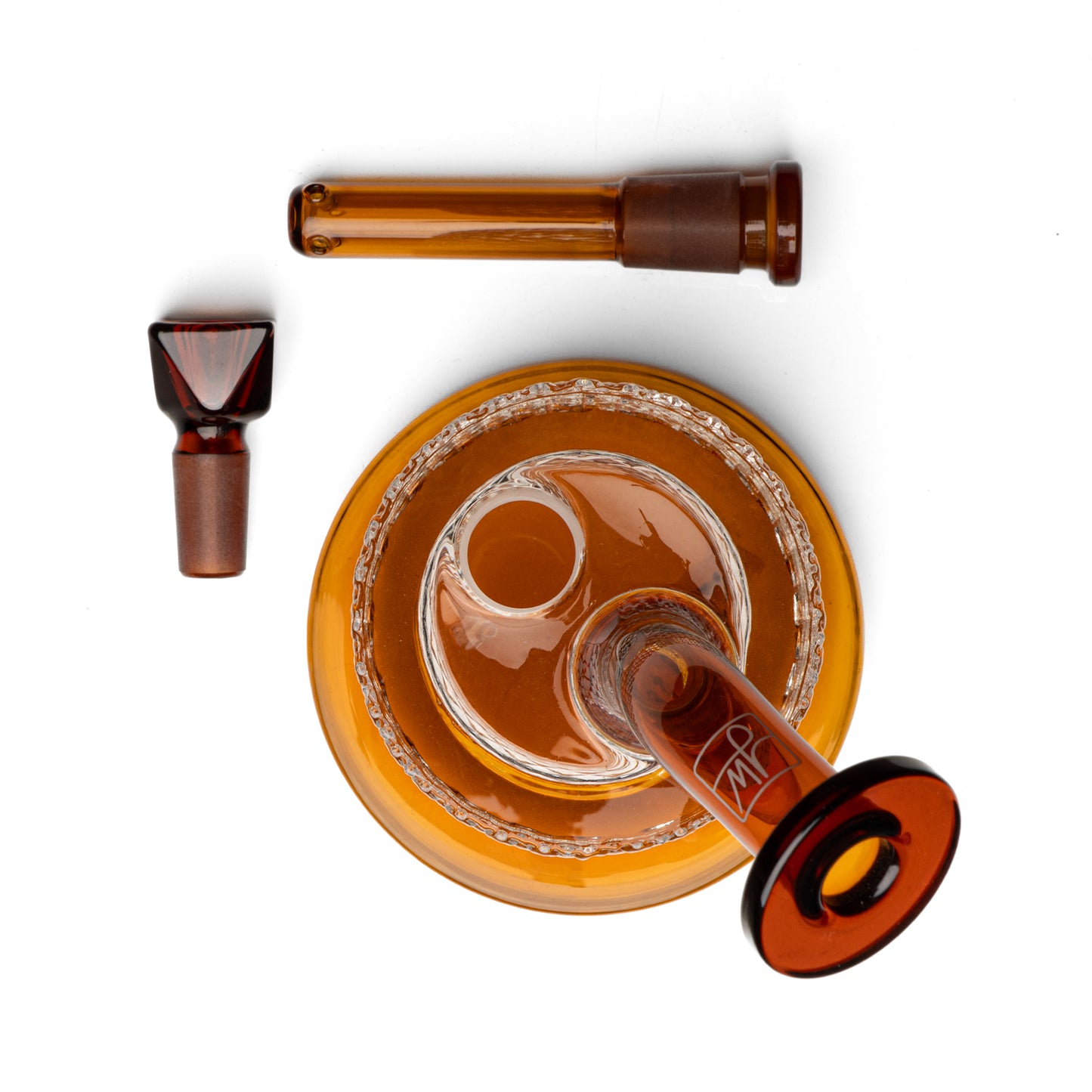 Twenties Collection Water Pipe | Amber