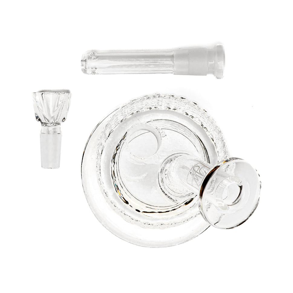 Twenties Collection Water Pipe | Clear