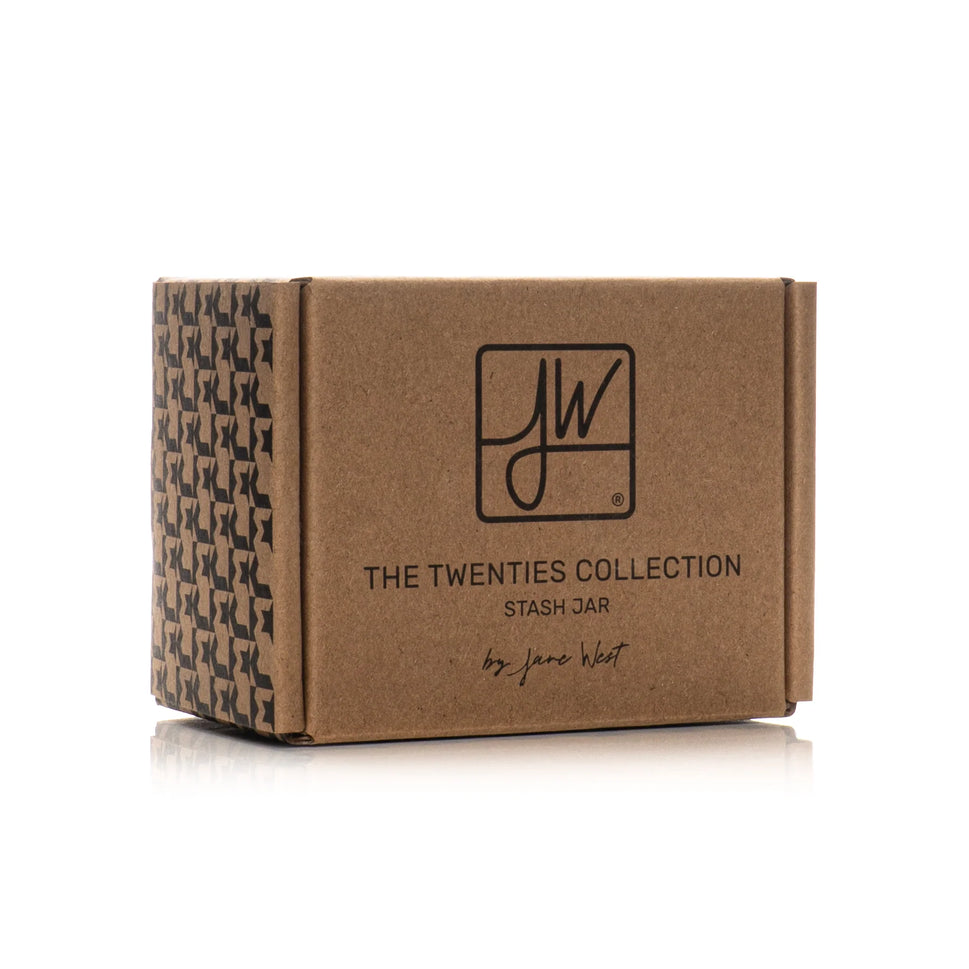 Twenties Collection Jar | Teal