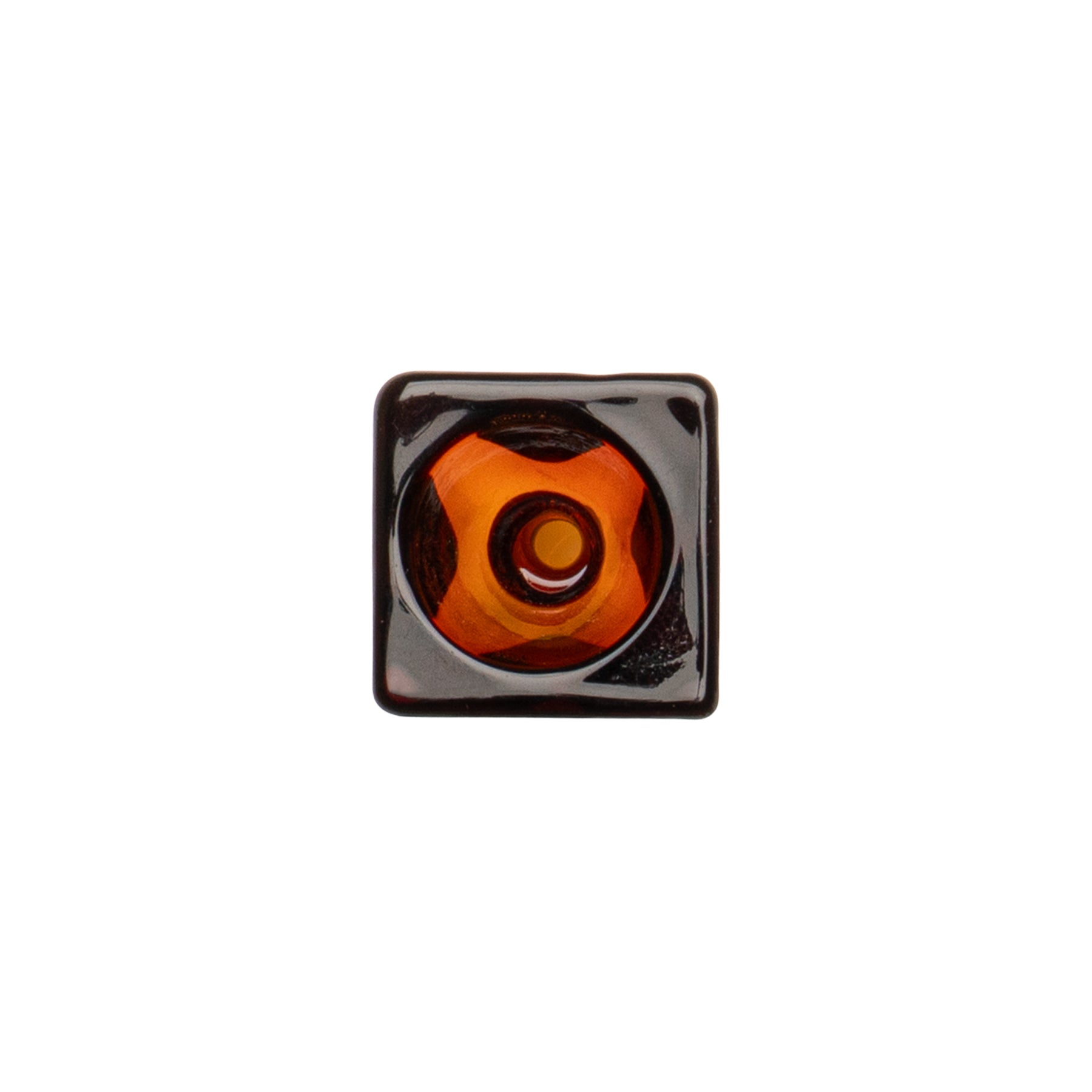 Twenties Collection Square Bowl 14mm | Amber