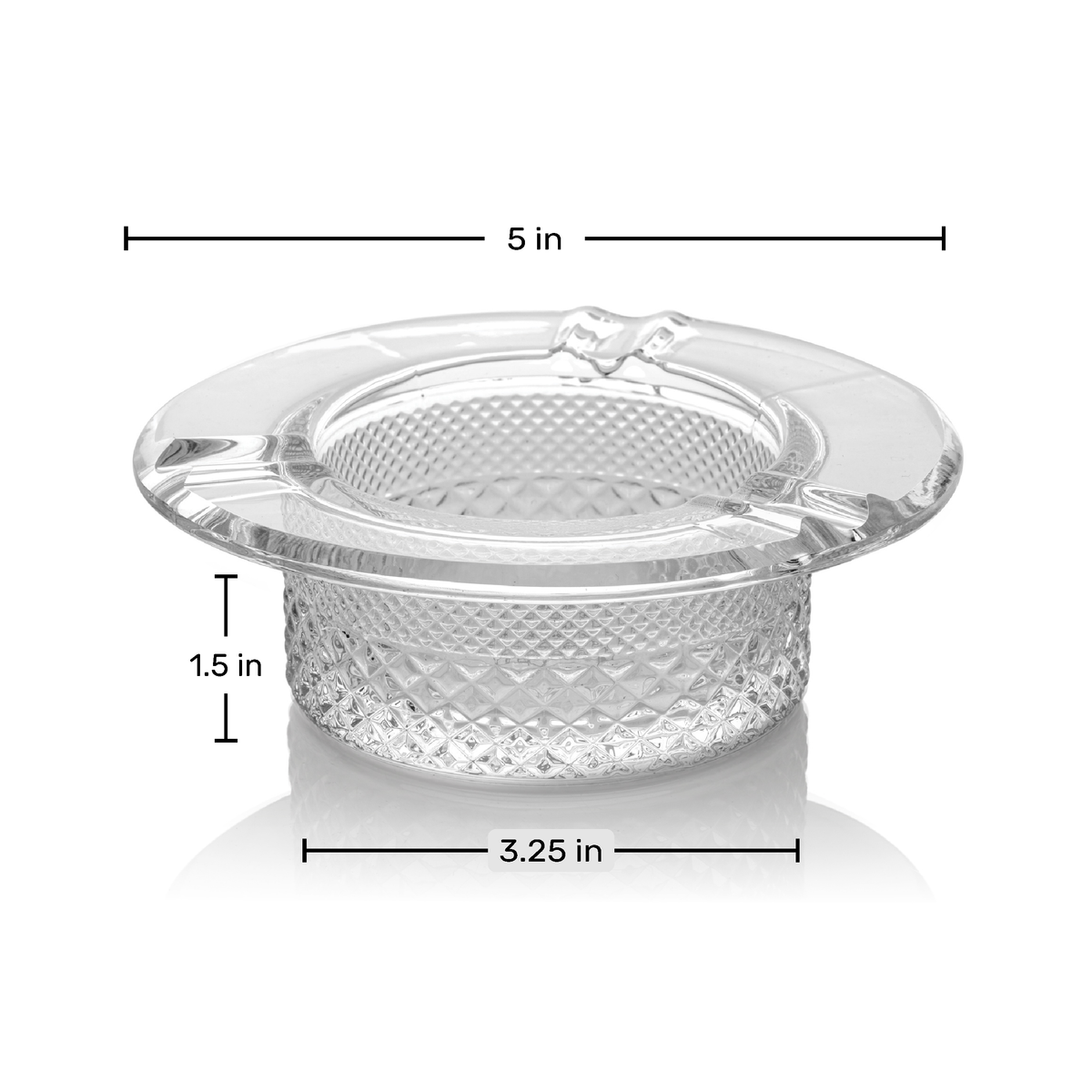 Twenties Collection Ashtray | Amber