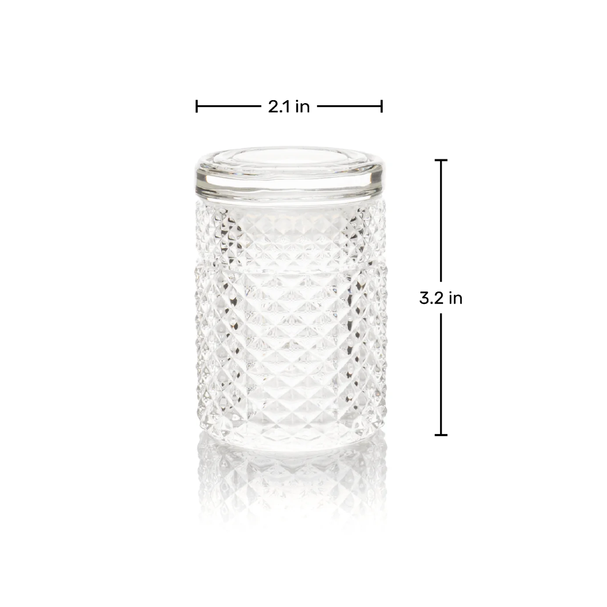 Twenties Collection Jar | Cobalt