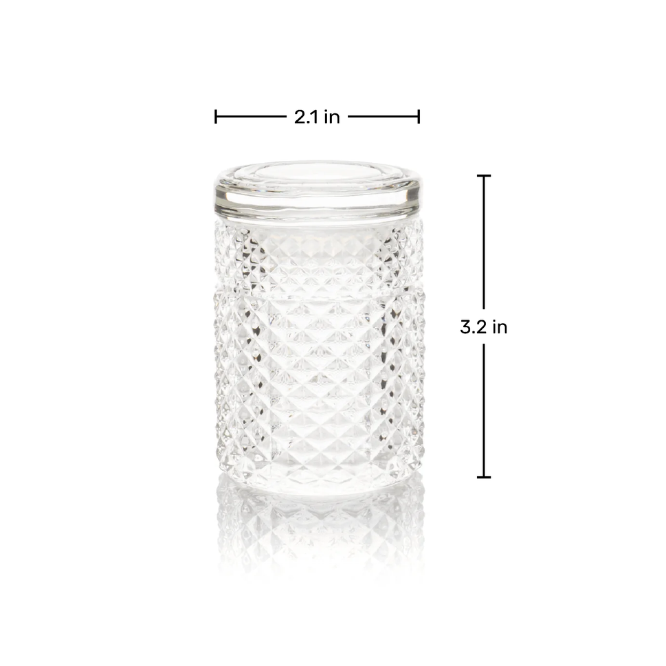 Twenties Collection Jar | Cobalt