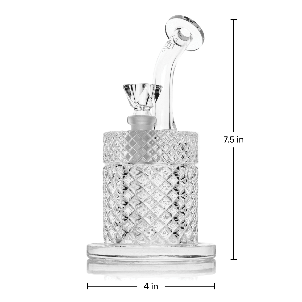 Twenties Collection Water Pipe | Amber