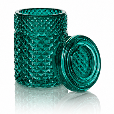 Twenties Collection Jar | Teal